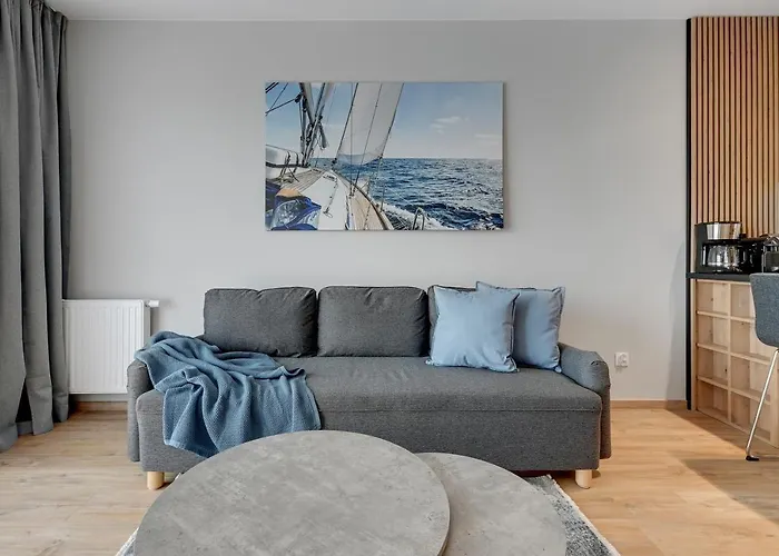 Seaside Baltea Park Seaside & Free Parking By Downtown Daire Gdansk